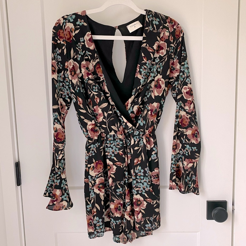 Everly Floral Romper